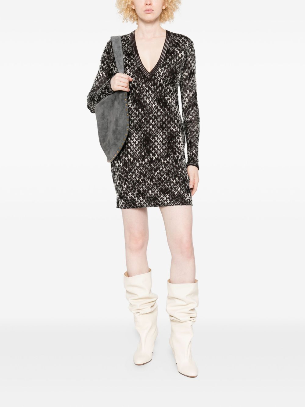 Missoni Dresses Brown Fabric