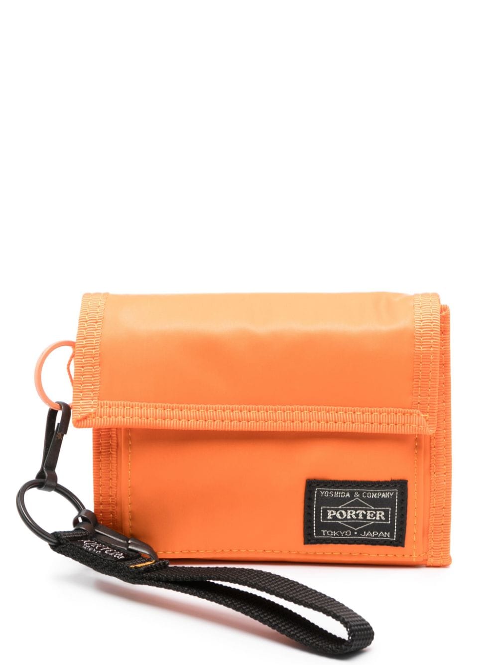 Porter Wallets Orange Outer: Polyester