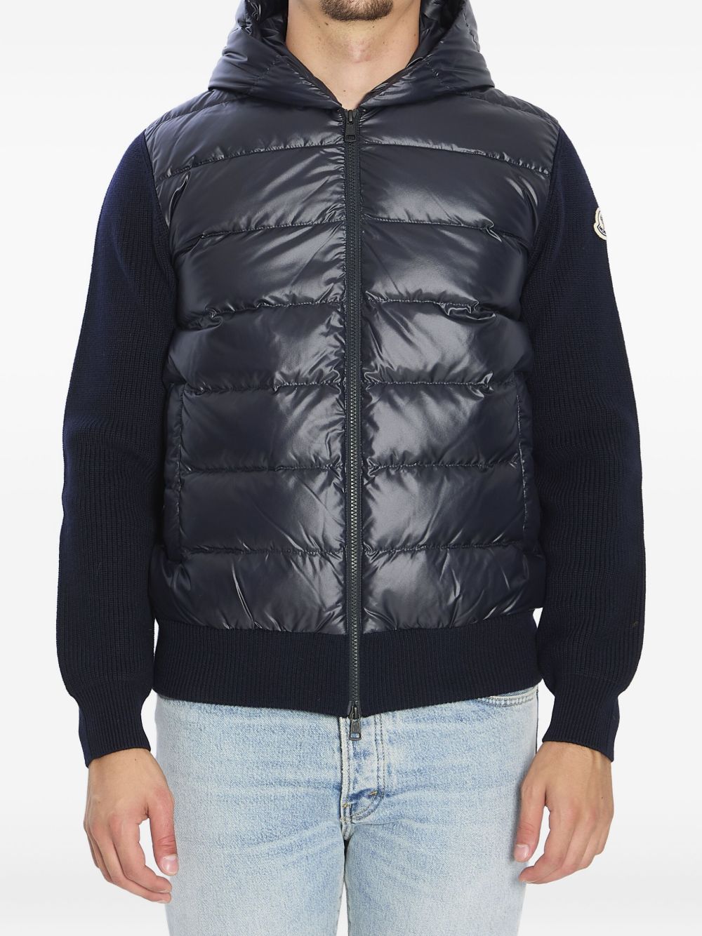 Moncler Sweaters Blue