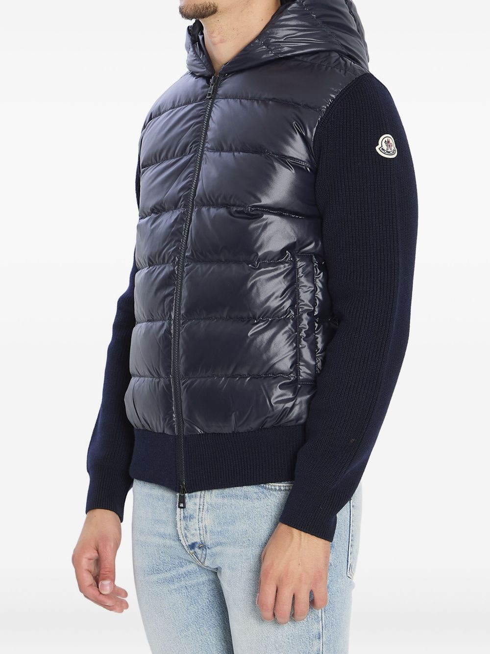 Moncler Sweaters Blue