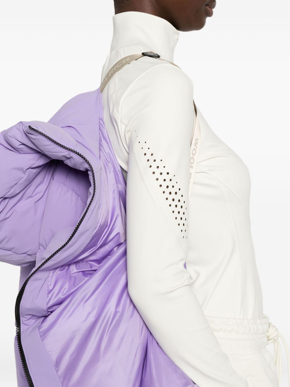 Woolrich Coats Lilla Polyamide Elastane