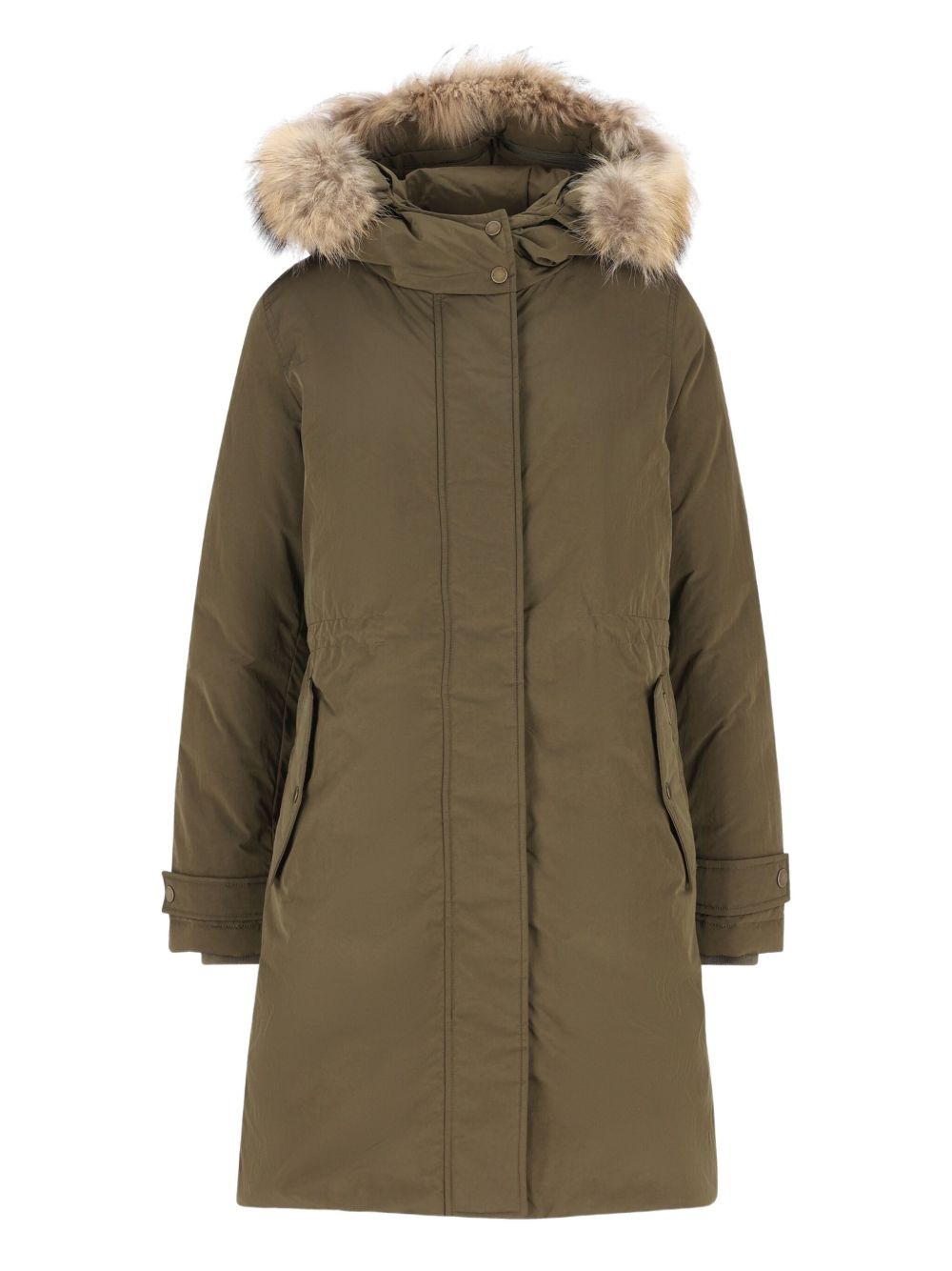 Woolrich Coats Green Polyester Polyamide