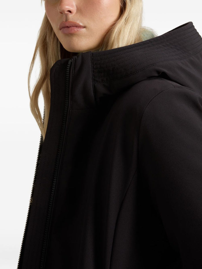 Woolrich Coats Black Polyester Elastane