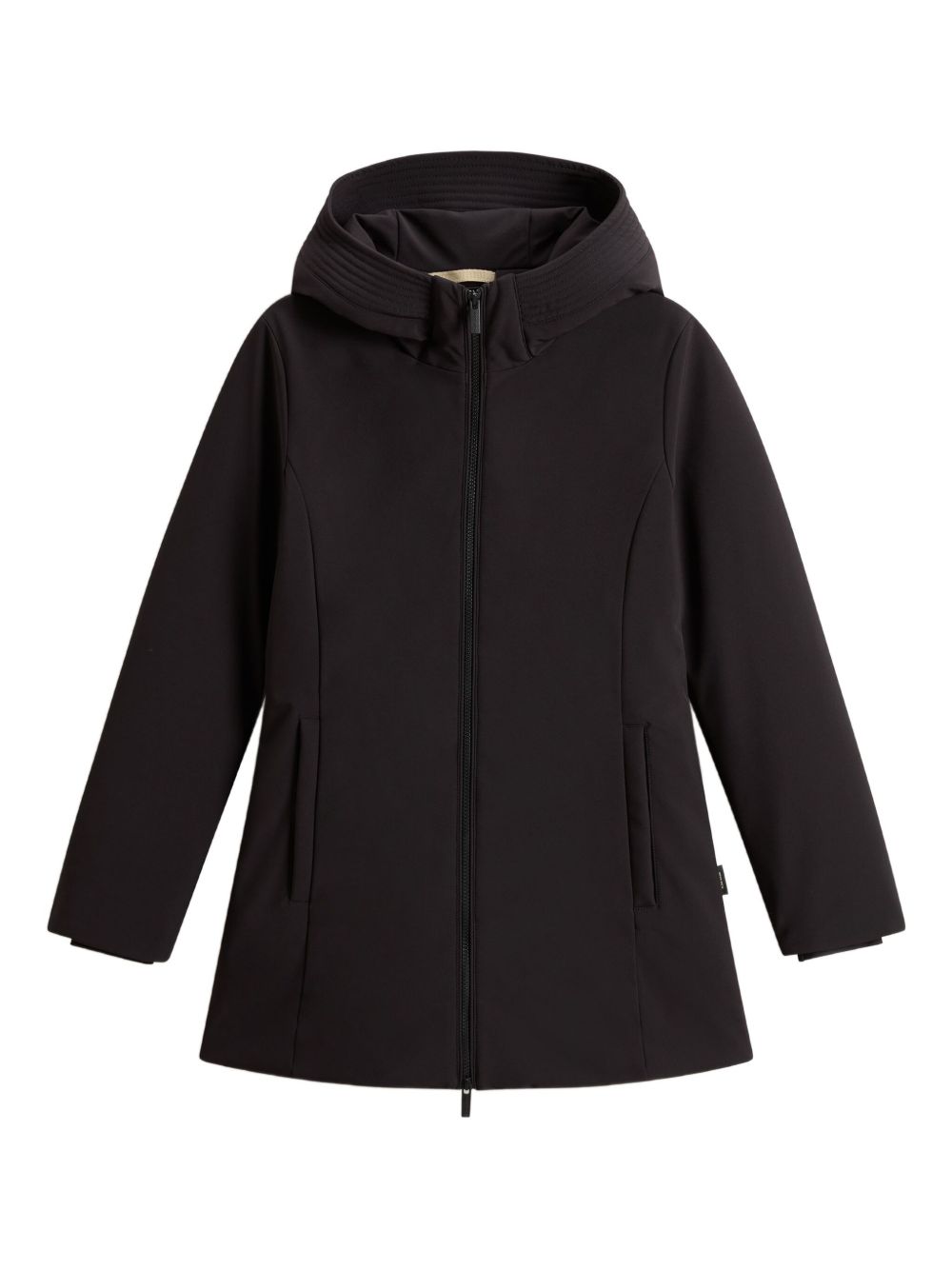 Woolrich Coats Black Polyester Elastane