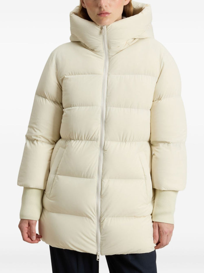 Woolrich Coats Bianco Polyamide Elastane