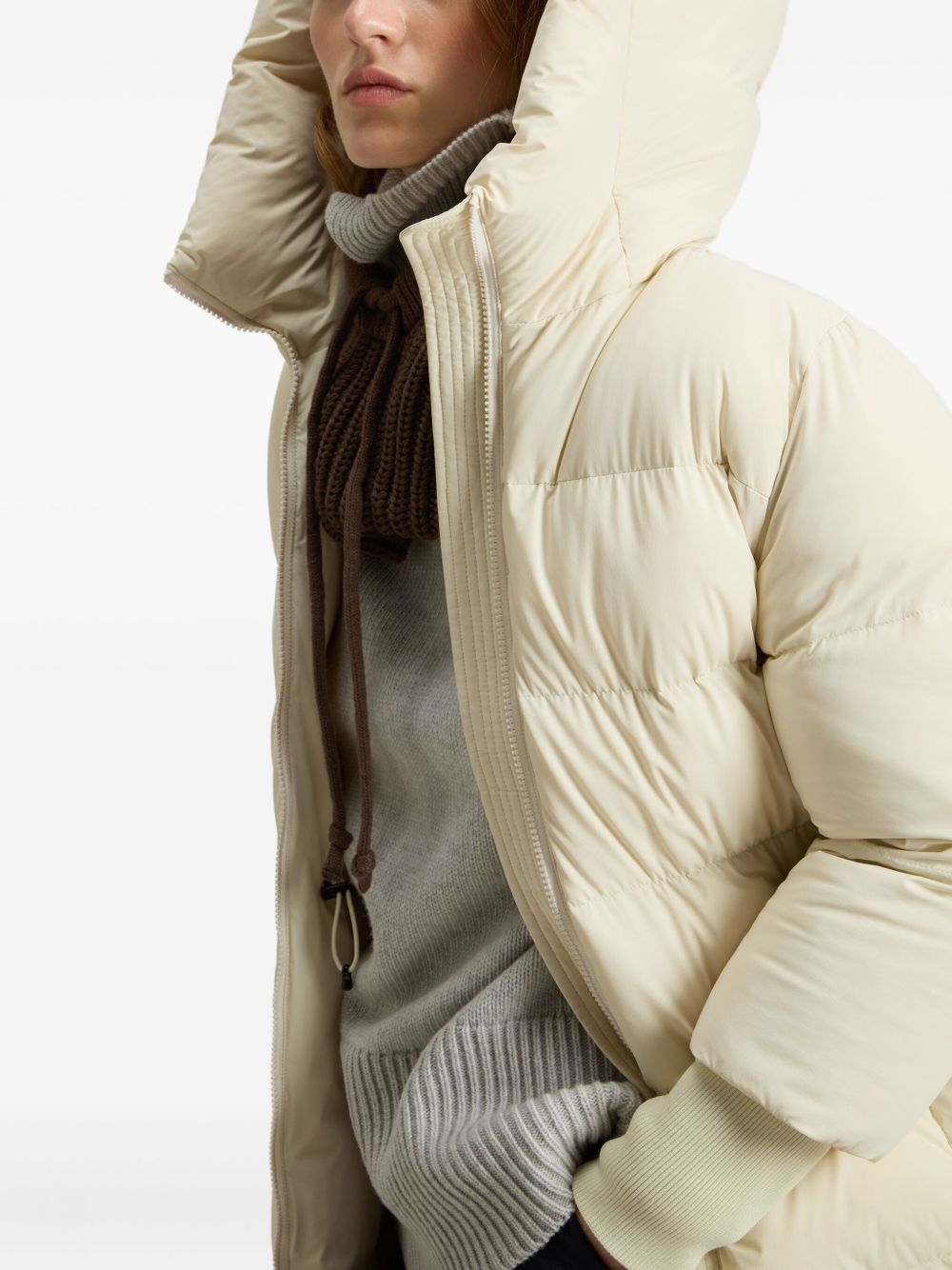 Woolrich Coats Bianco Polyamide Elastane