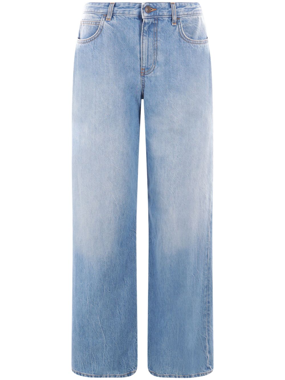 The Row Jeans Clear Blue Cotton