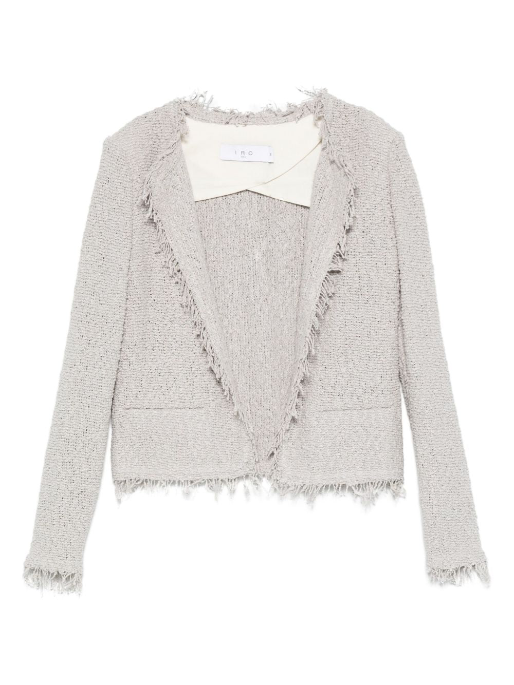 Iro Jackets Light Grey Outer: Cotton