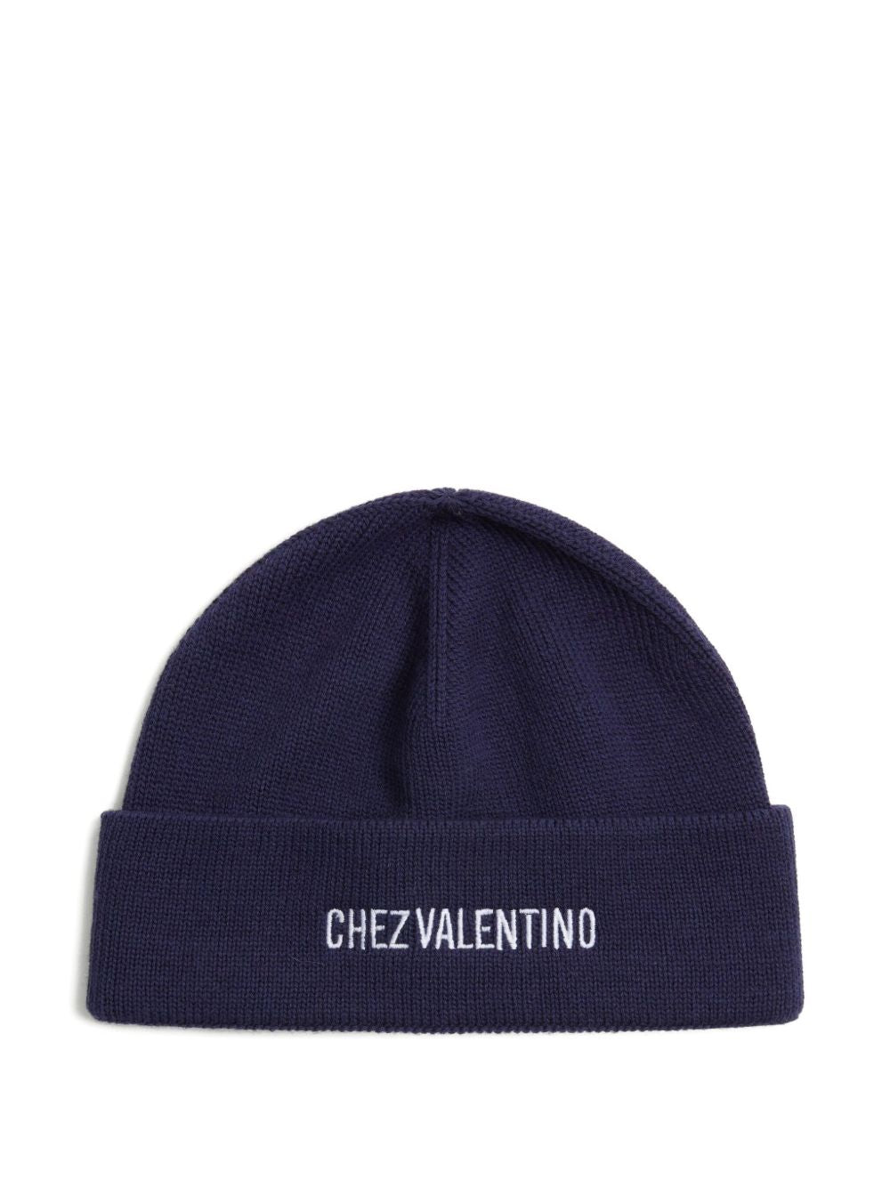 Valentino Garavani Hats Blue Cotton Wool