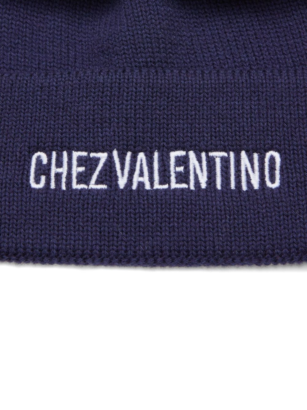 Valentino Garavani Hats Blue Cotton Wool