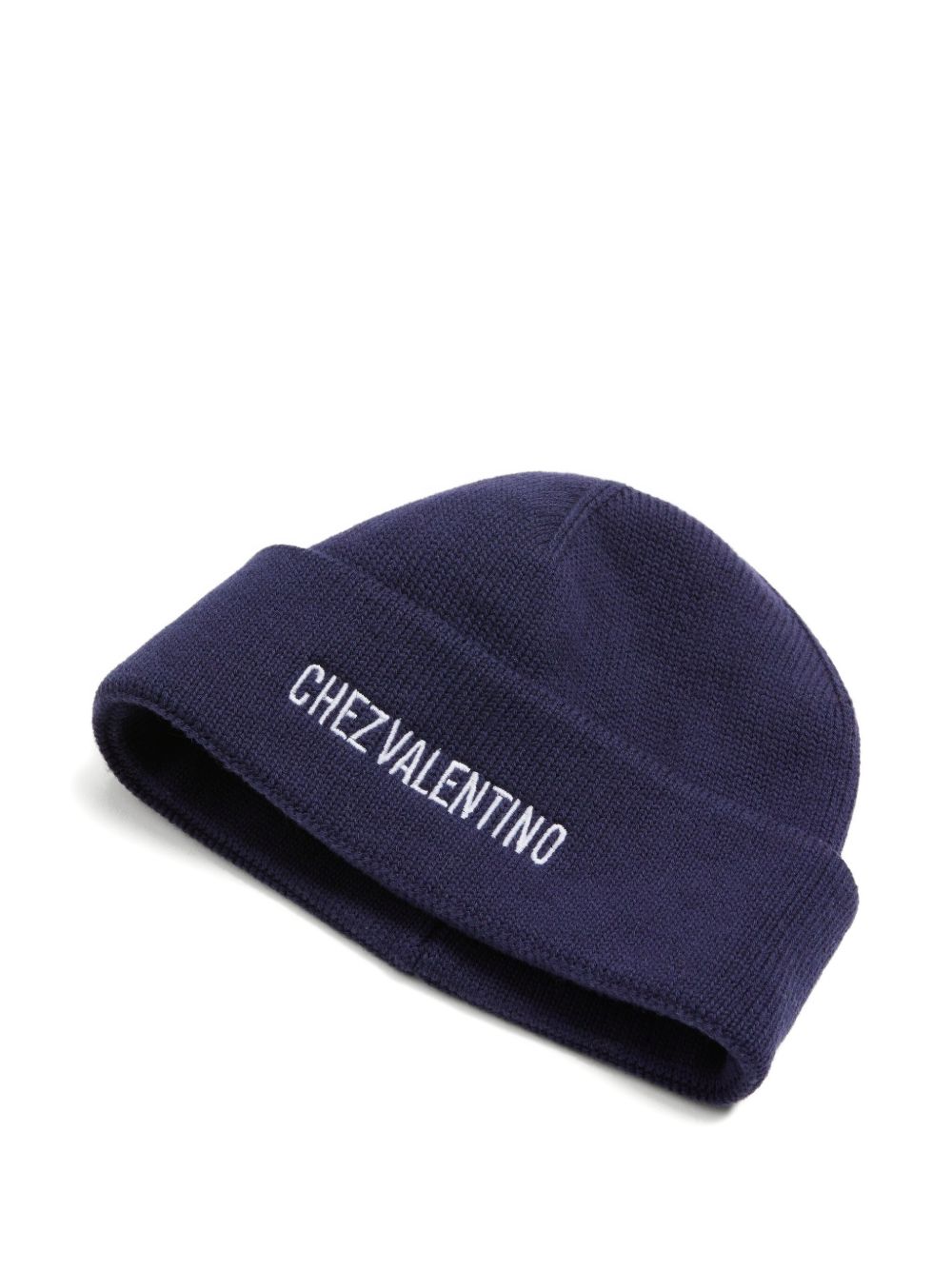Valentino Garavani Hats Blue Cotton Wool
