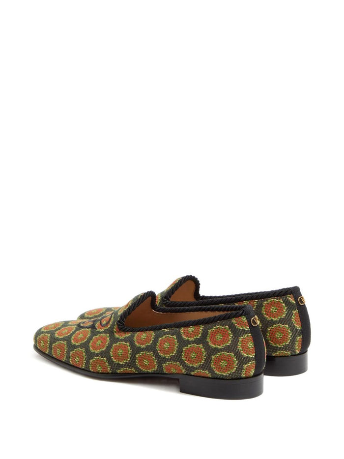 Valentino Garavani Flat Shoes Multicolour Outer: Cotton