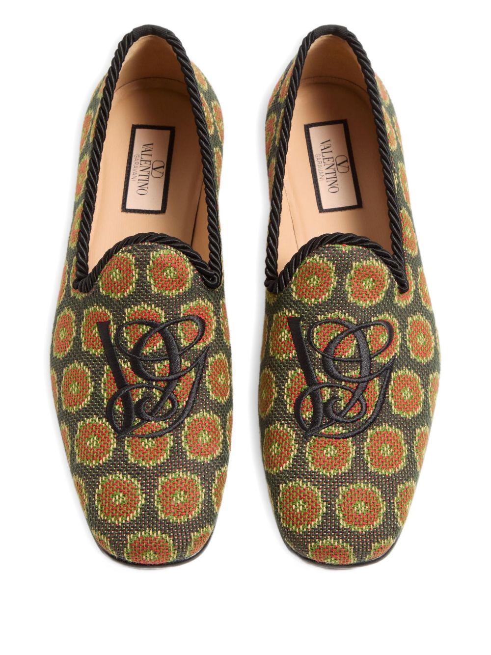 Valentino Garavani Flat Shoes Multicolour Outer: Cotton