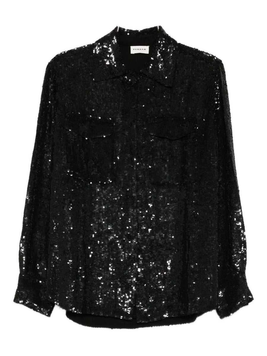 P.A.R.O.S.H. Sequined shirt