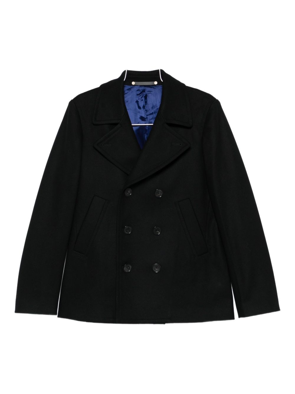 Paul Smith Coats Black Wool