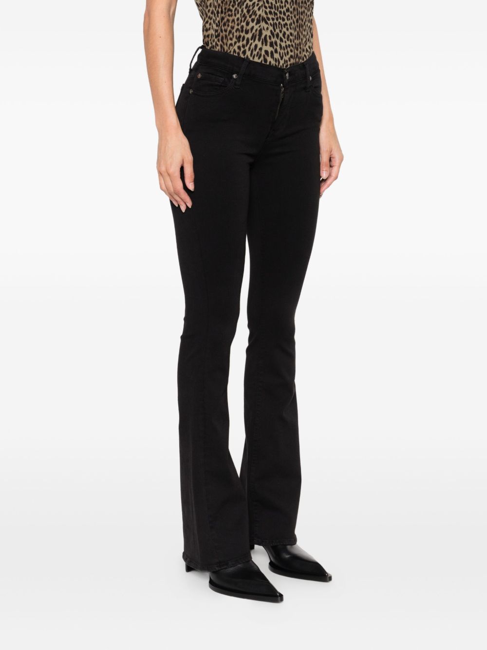 Seven Jeans Black Modal