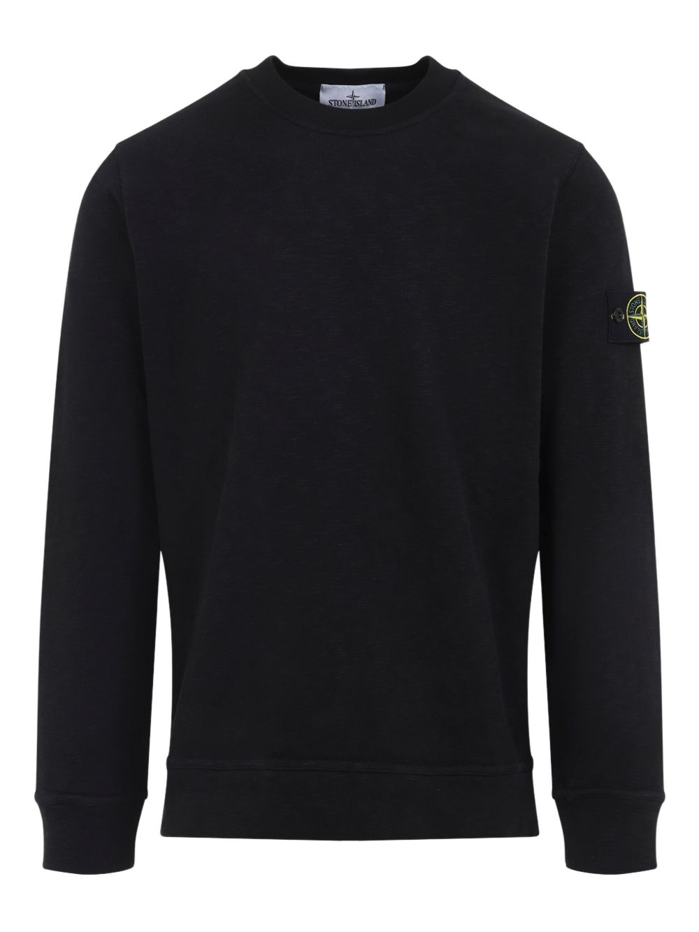 Stone Island Sweaters Black Cotton
