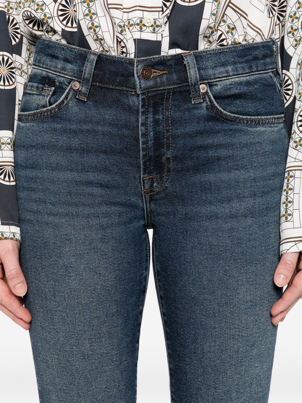 Seven Jeans Blue Cotton