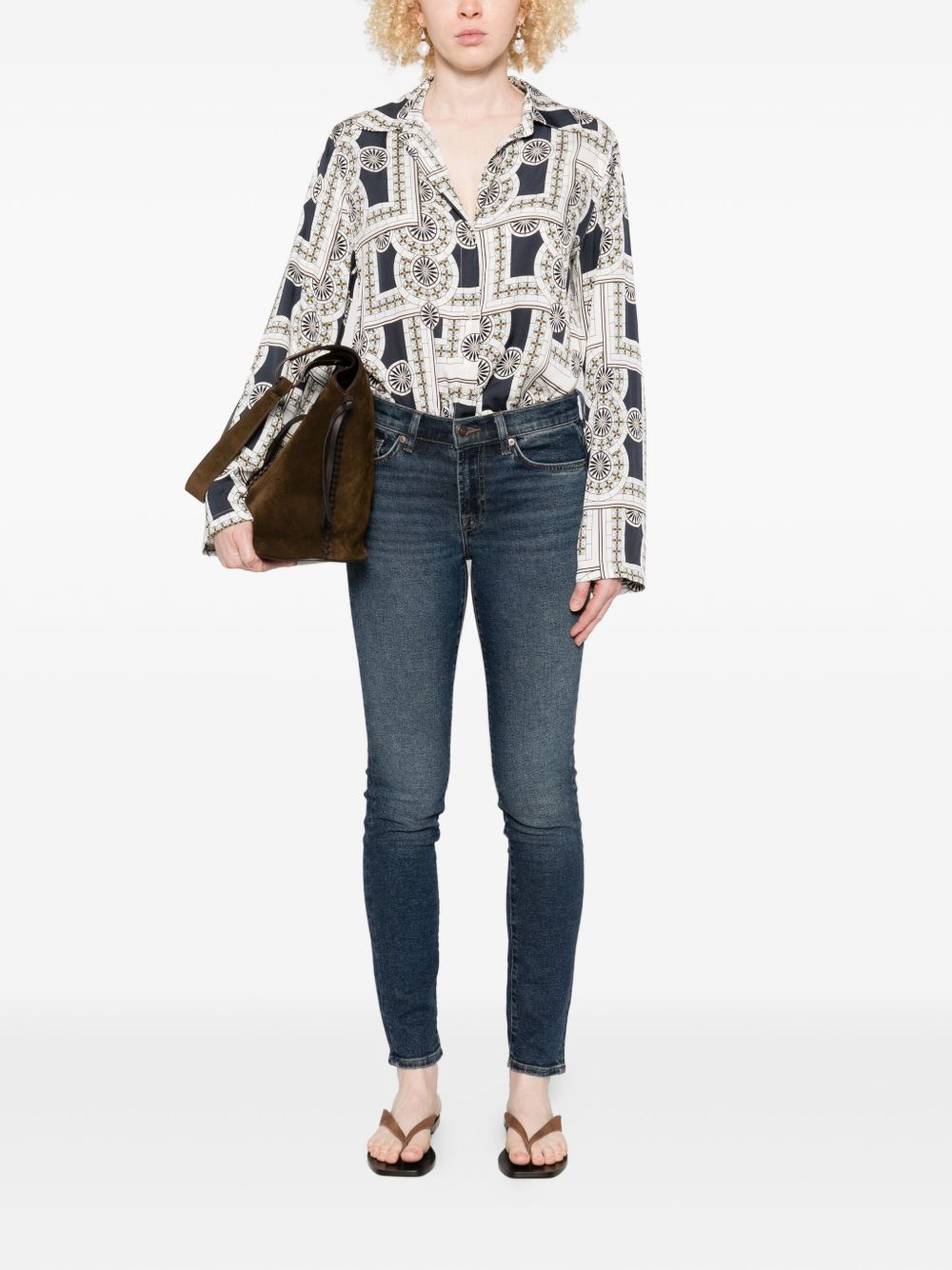 Seven Jeans Blue Cotton