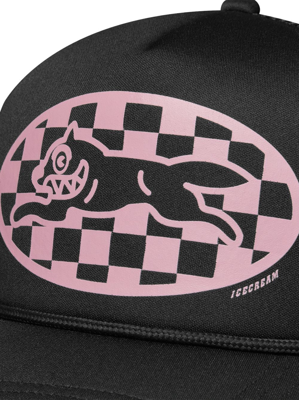Icecream Hats Black Polyester