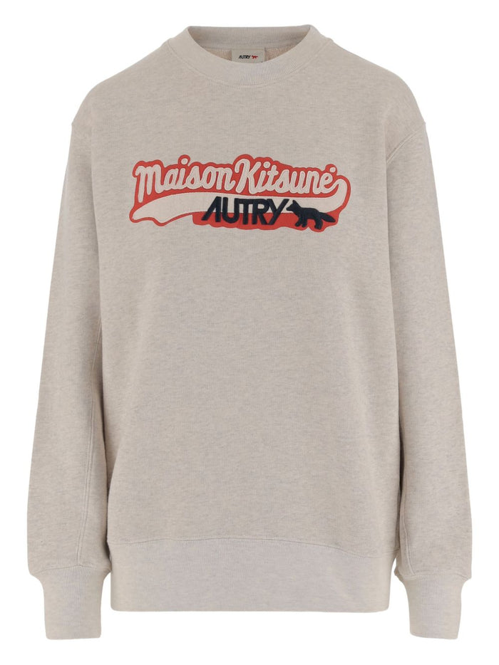 AUTRY X MAISON KITSUNE Sweaters Ivory Cotton