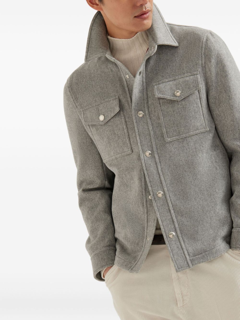 Brunello Cucinelli Jackets Grigio