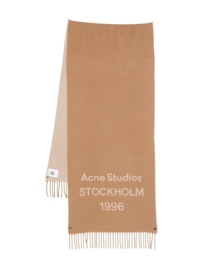 Acne Studios Scarfs Camel