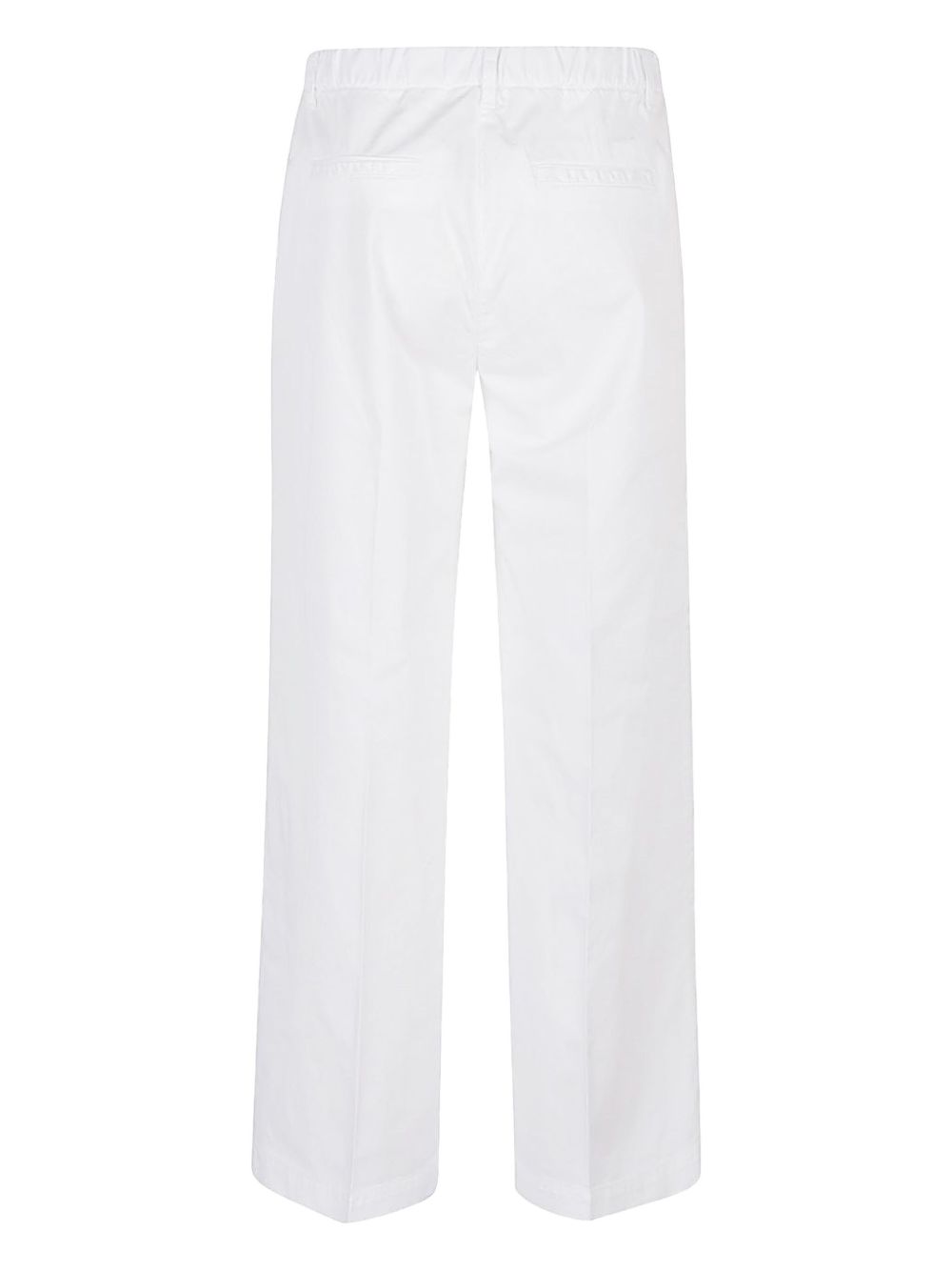 I Love My Pants Trousers White Cotton Elastane