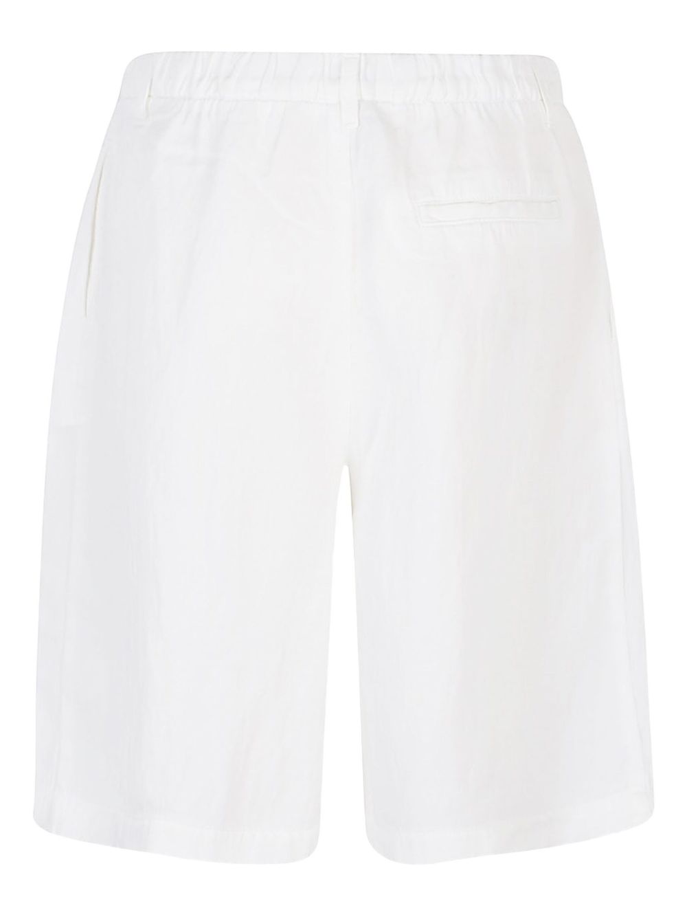 I Love My Pants Shorts White Lyocell Linen