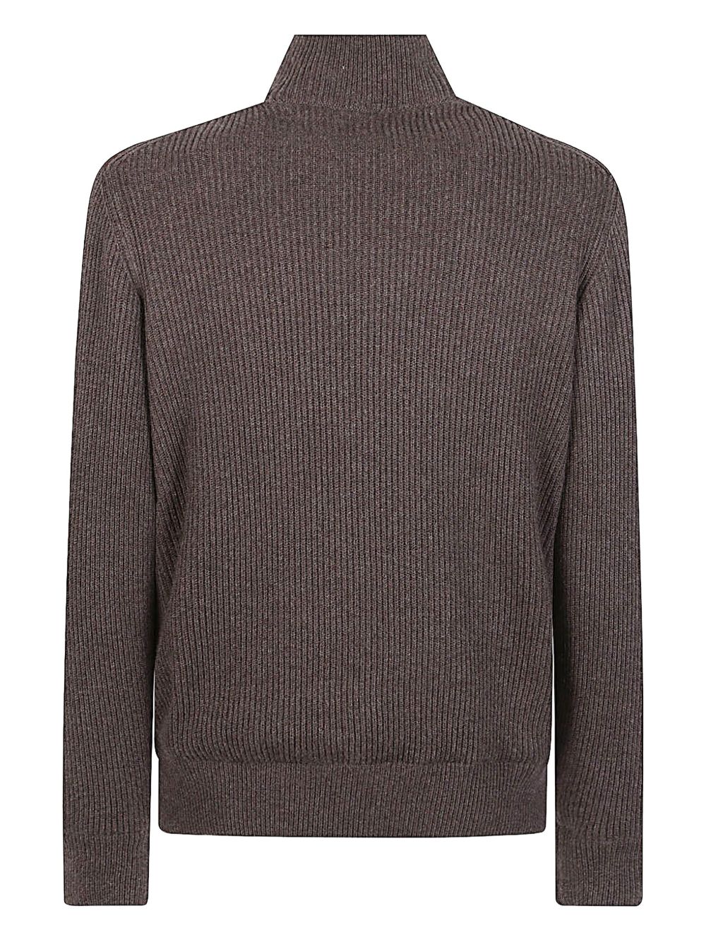 Brunello Cucinelli Coats Marrone Outer: Leather