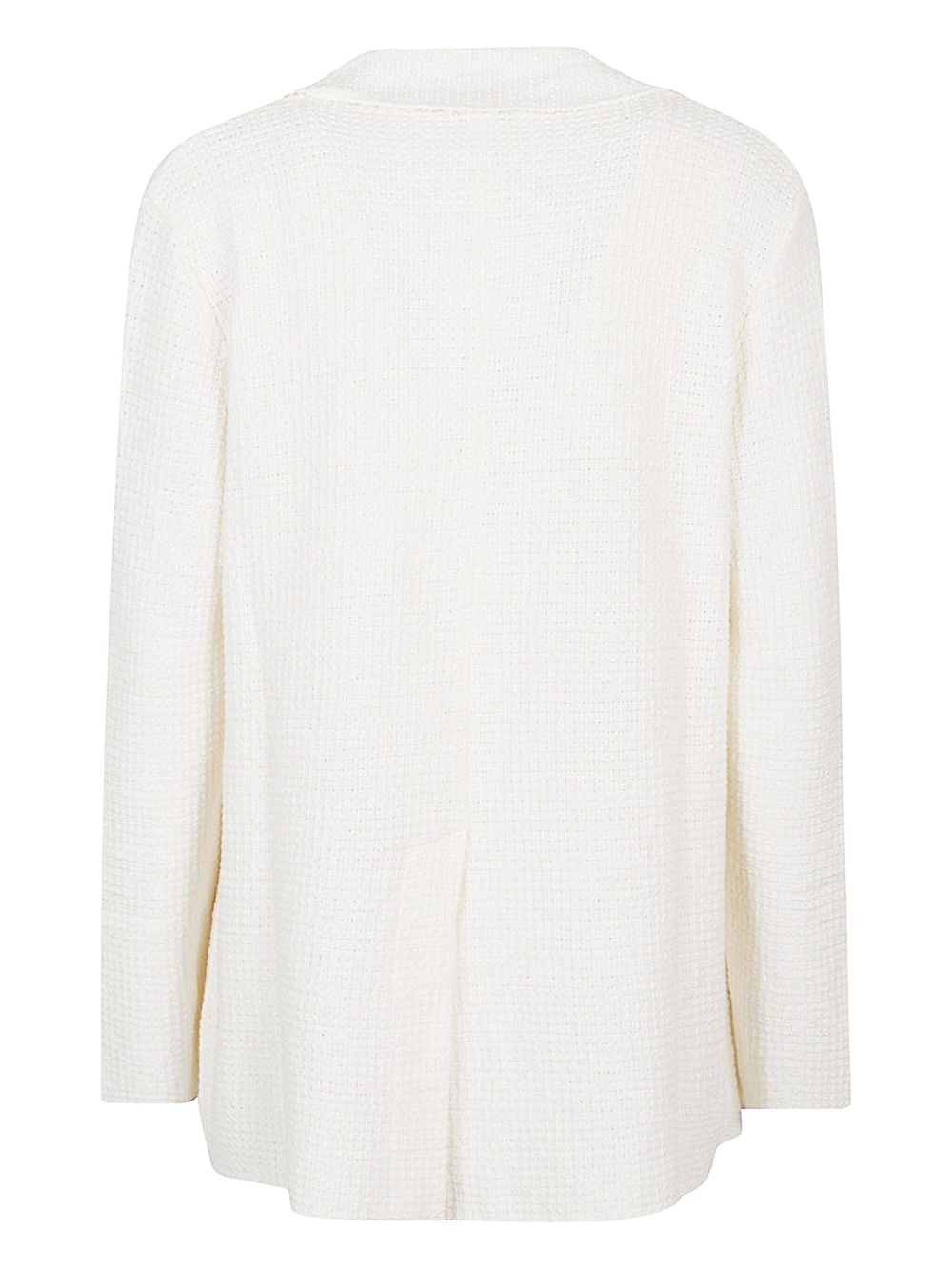 Base Jackets White Cotton Nylon
