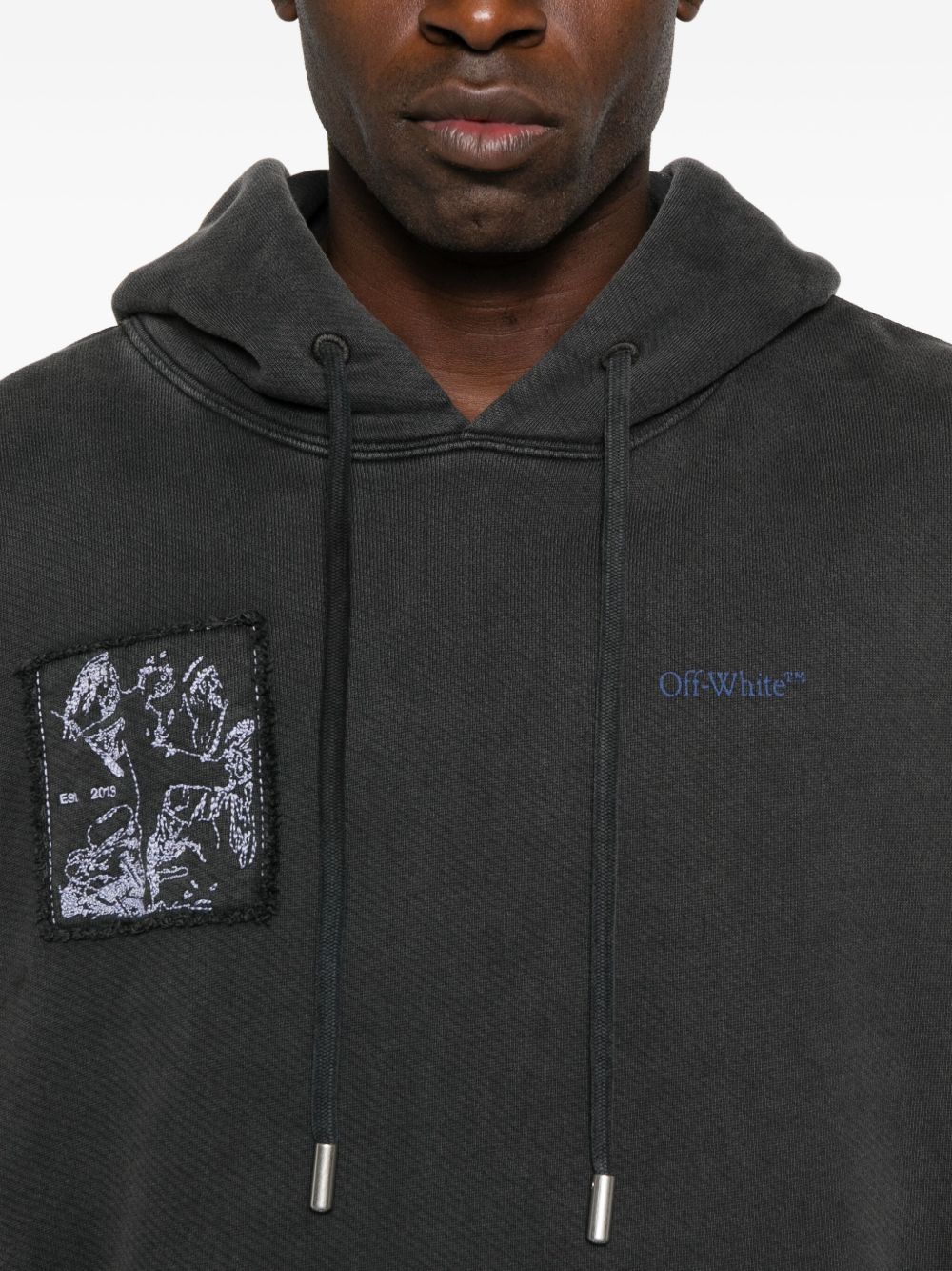 Off White Sweaters Black Fabric