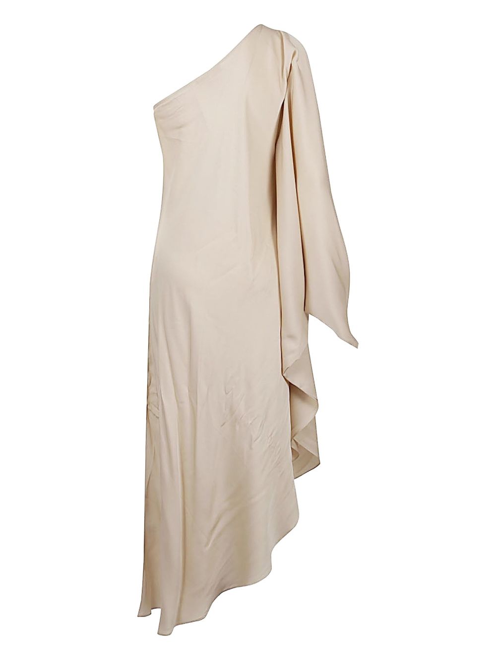 Silk95five Dresses Beige Silk Elastane