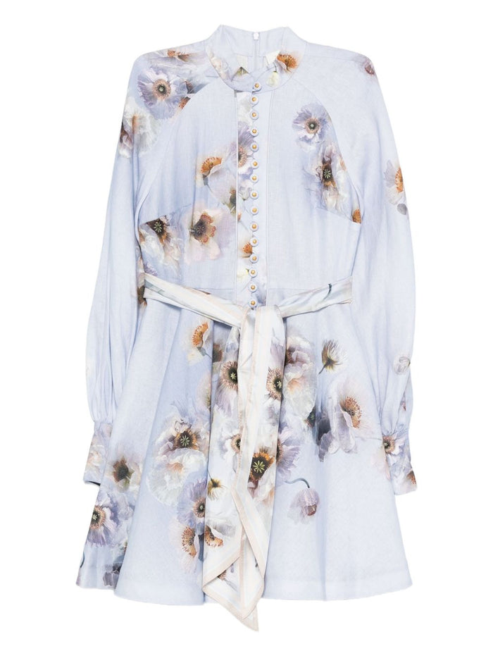 Zimmermann Dresses Lilac Linen