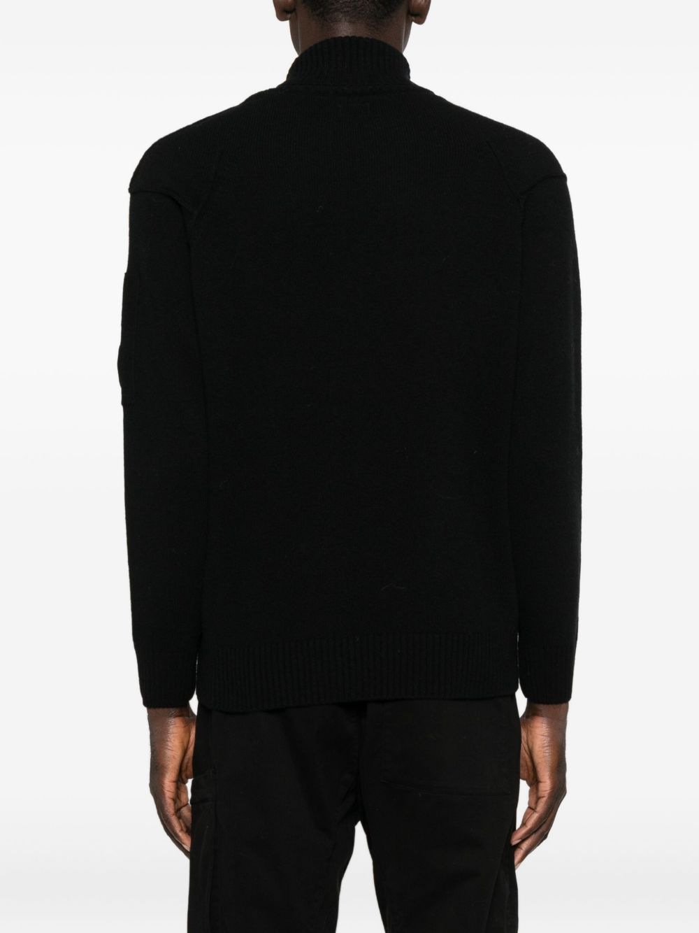 C.p.company Sweaters Black Wo Pa