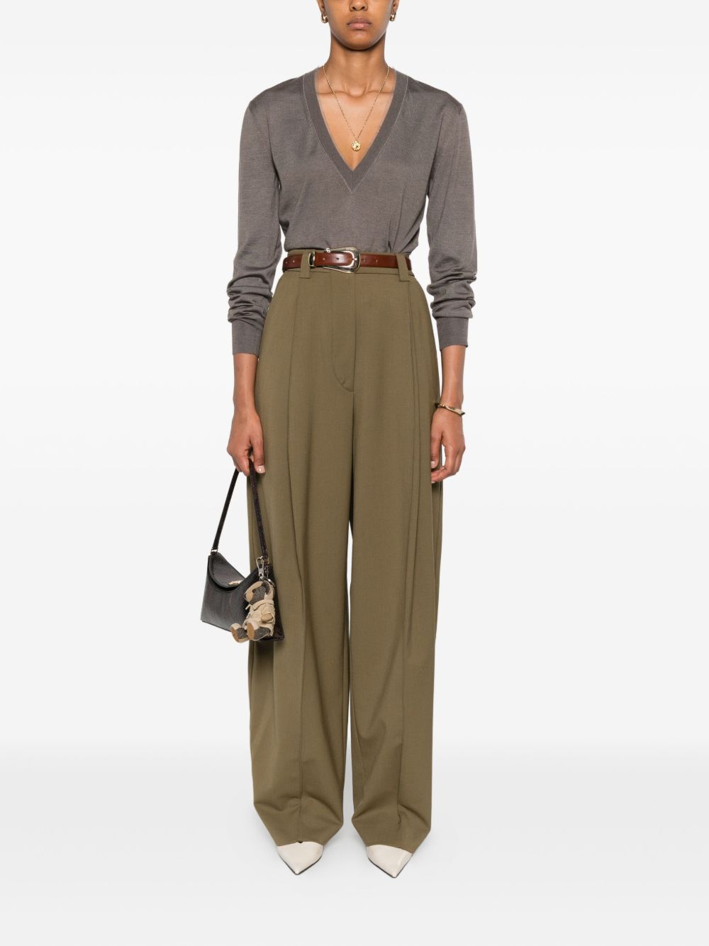 Fendi Sweaters Grey