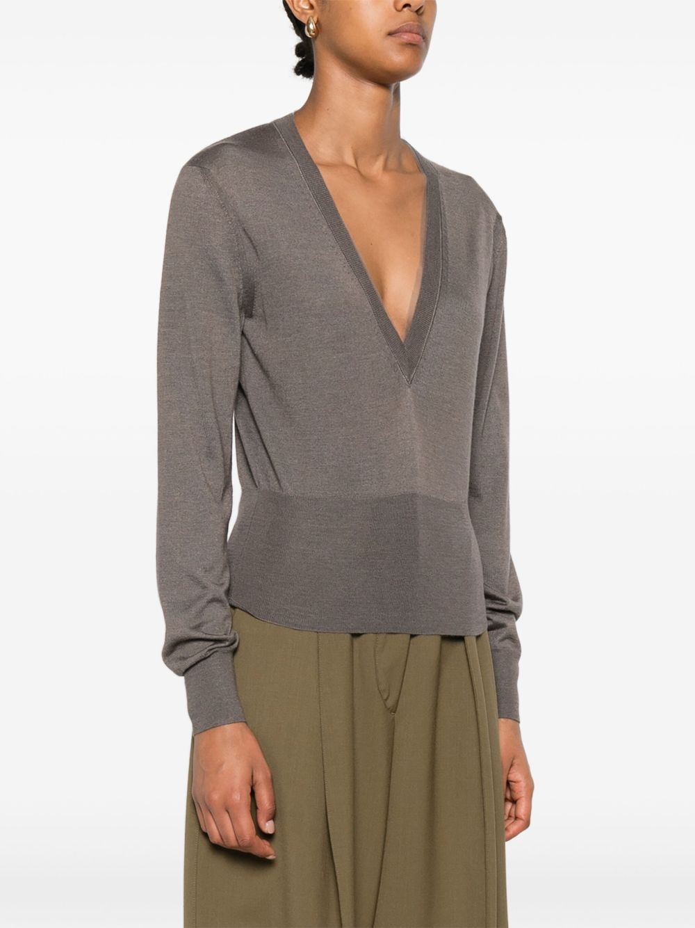 Fendi Sweaters Grey
