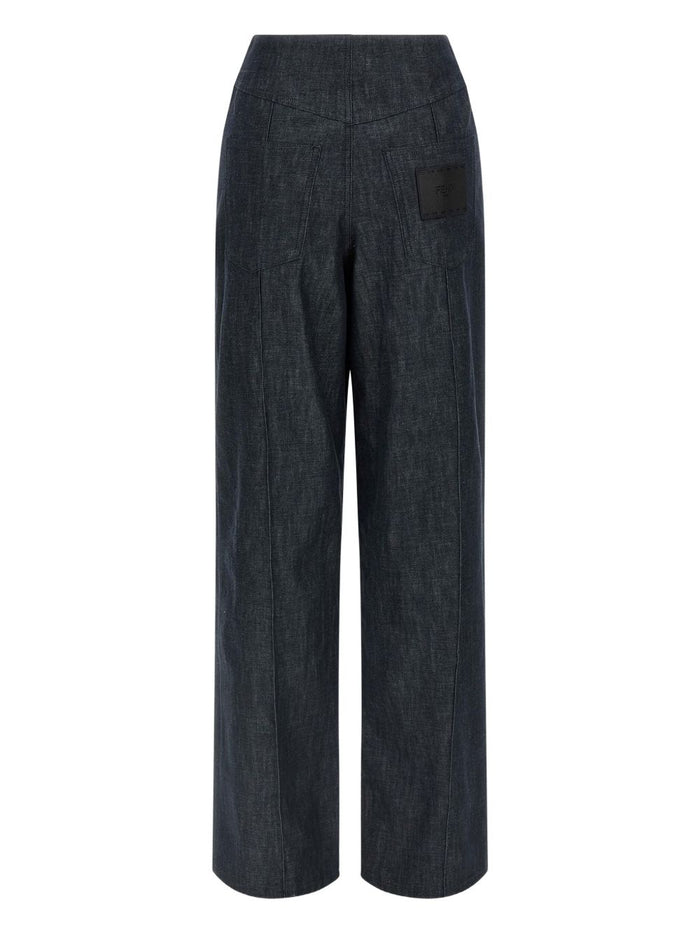 Fendi Jeans Clear Blue