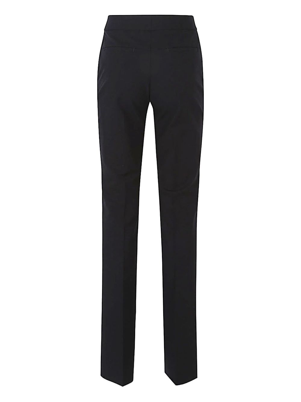 Via Masini 80 Trousers Black Cotton Elastane