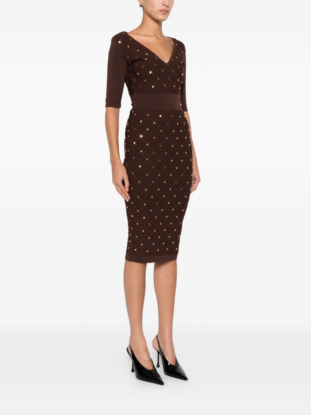 Elisabetta Franchi Dresses Bordeaux Vipa