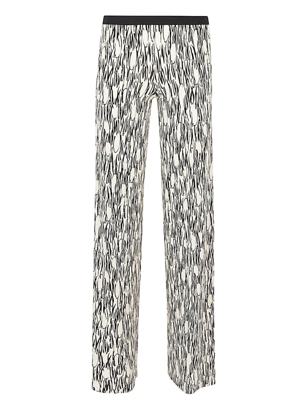 Siyu Trousers Multicolour Viscose Elastane
