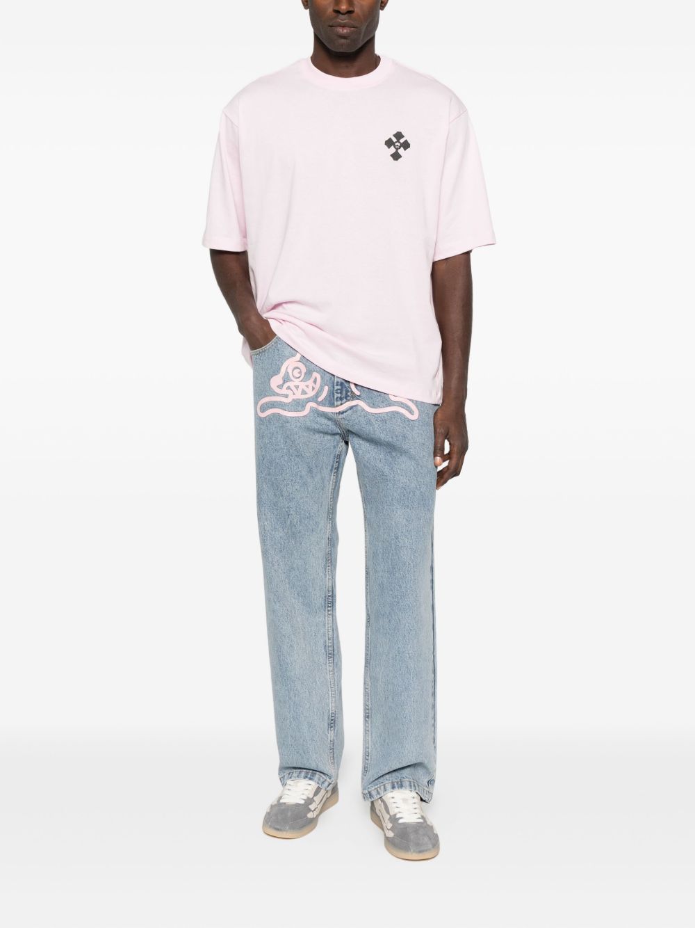 Icecream Jeans Clear Blue Cotton
