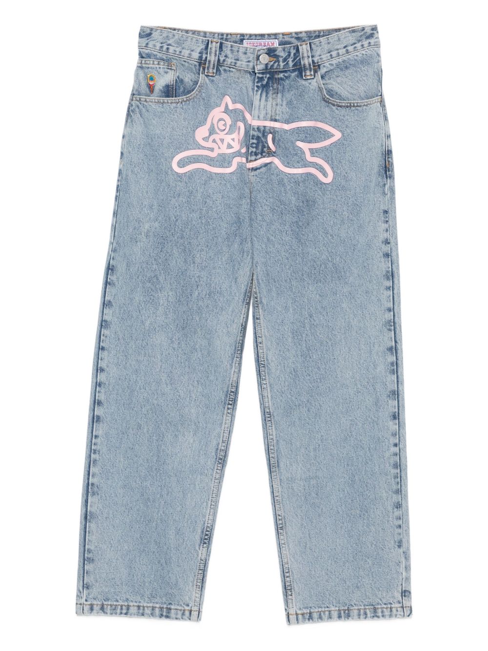 Icecream Jeans Clear Blue Cotton