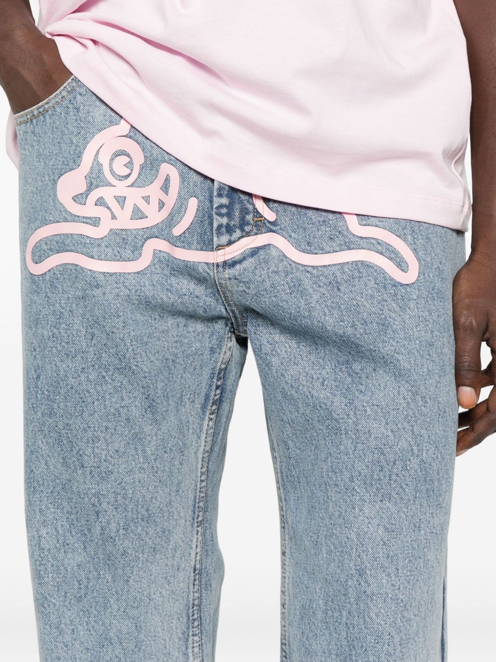 Icecream Jeans Clear Blue Cotton