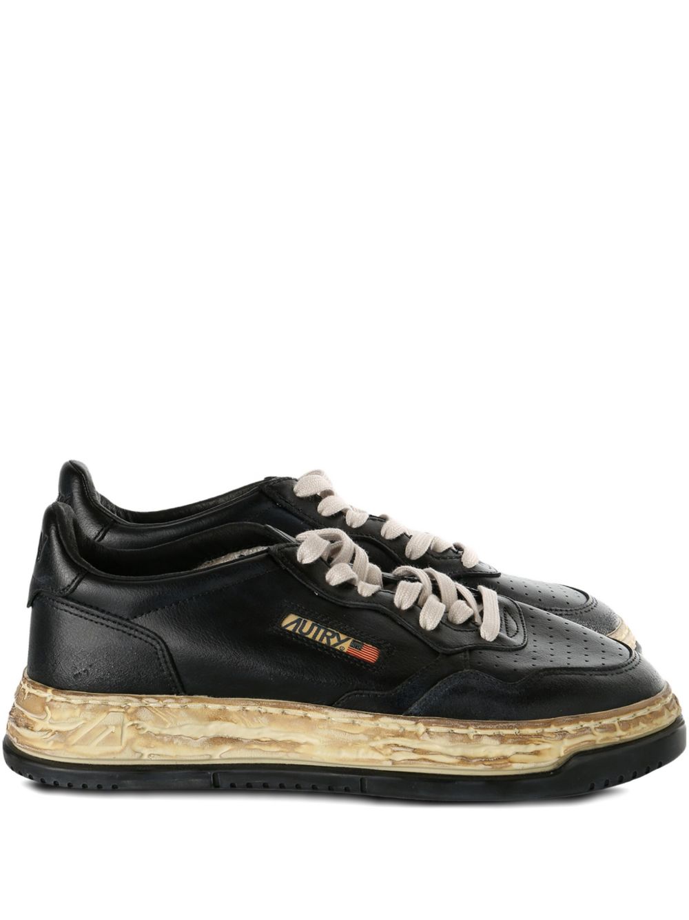Autry X Maison Mihara Yasuhiro Sneakers Black Cow Leather