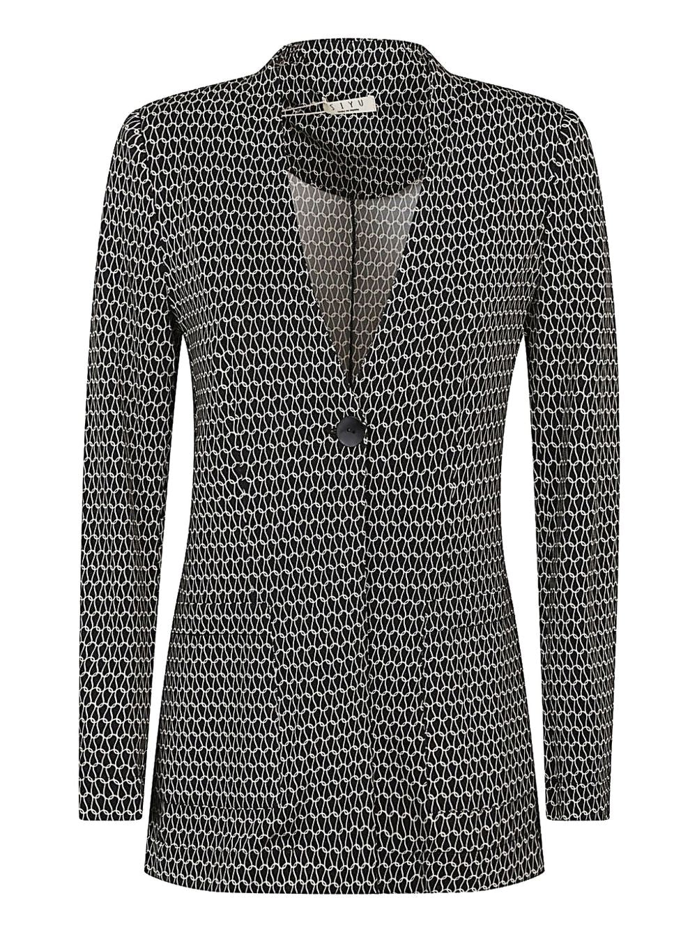 Siyu Jackets Black Viscose Elastane