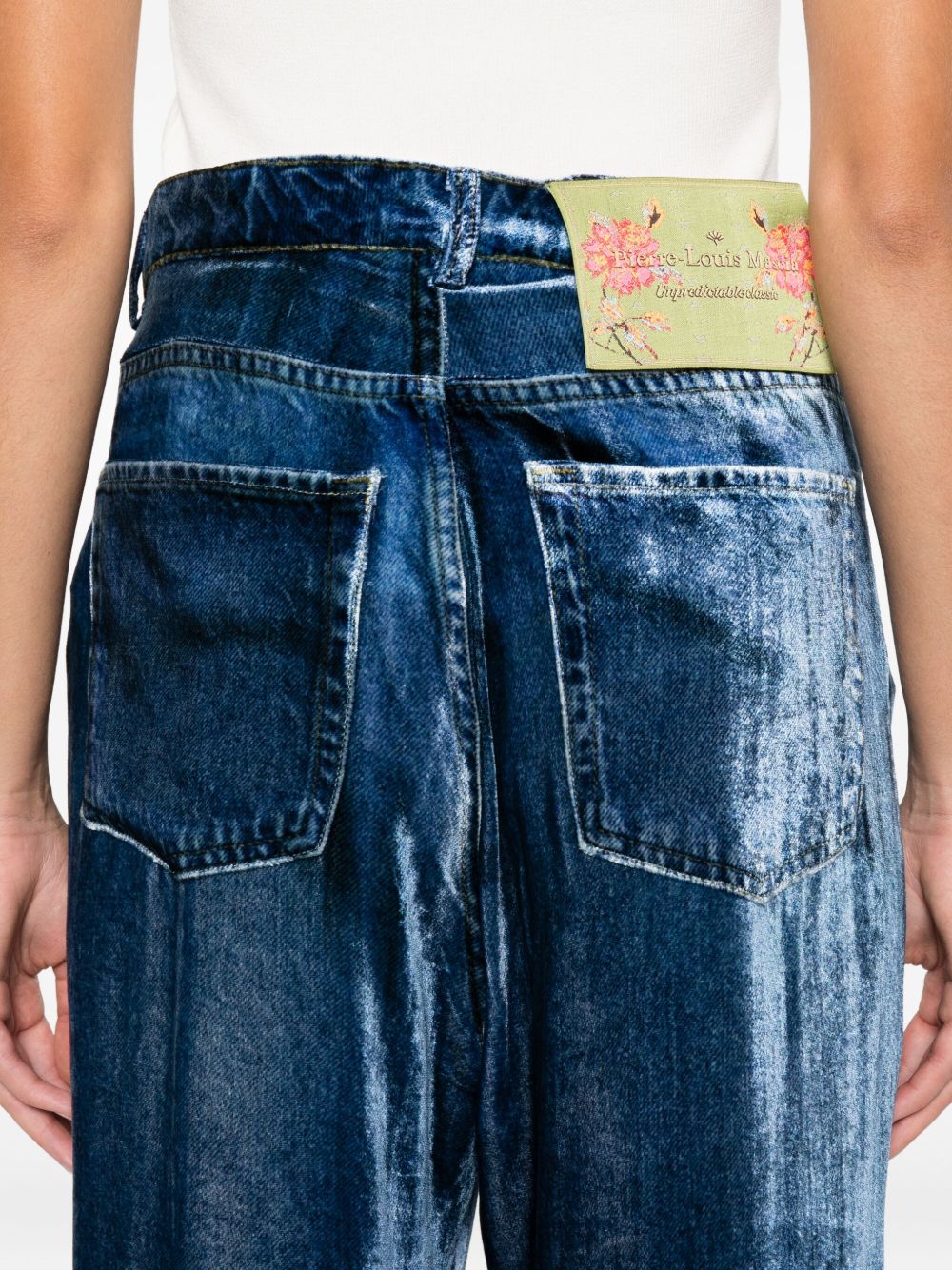 Pierre Louis Mascia Trousers Blue Fabric