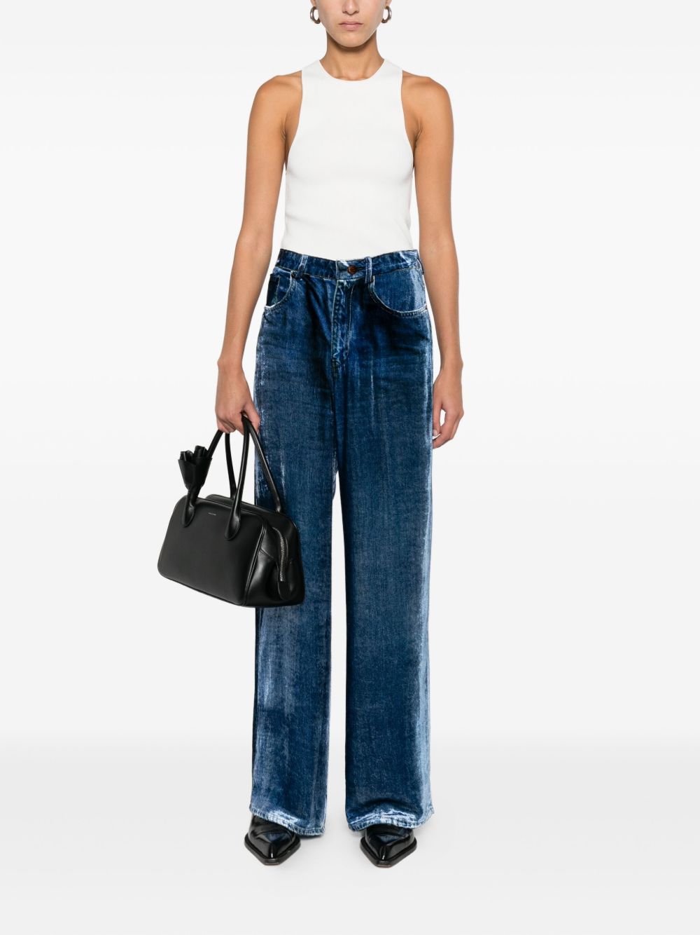 Pierre Louis Mascia Trousers Blue Fabric