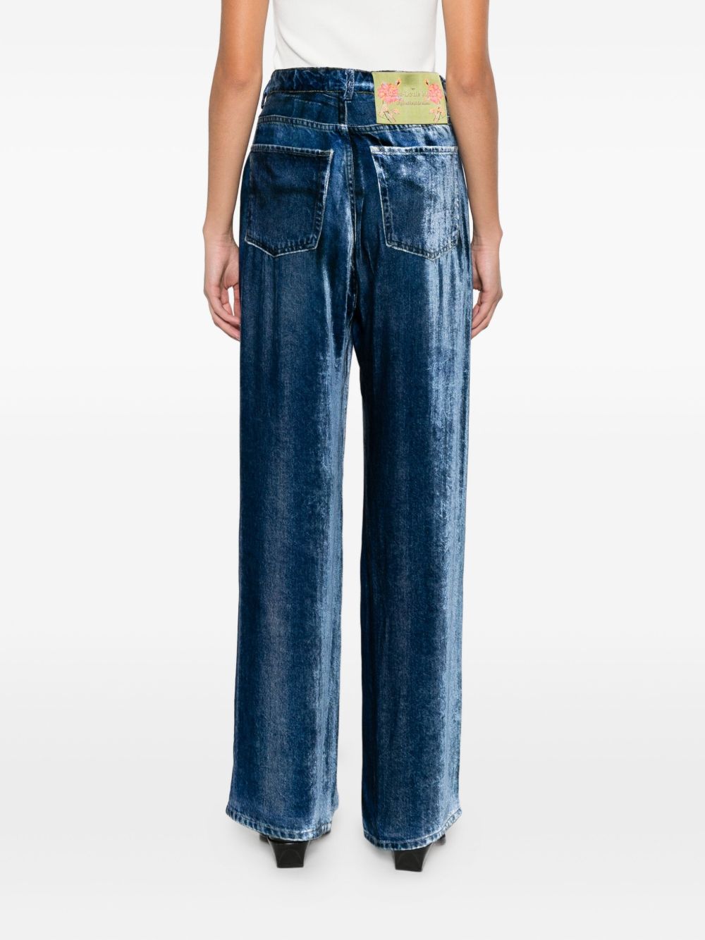 Pierre Louis Mascia Trousers Blue Fabric