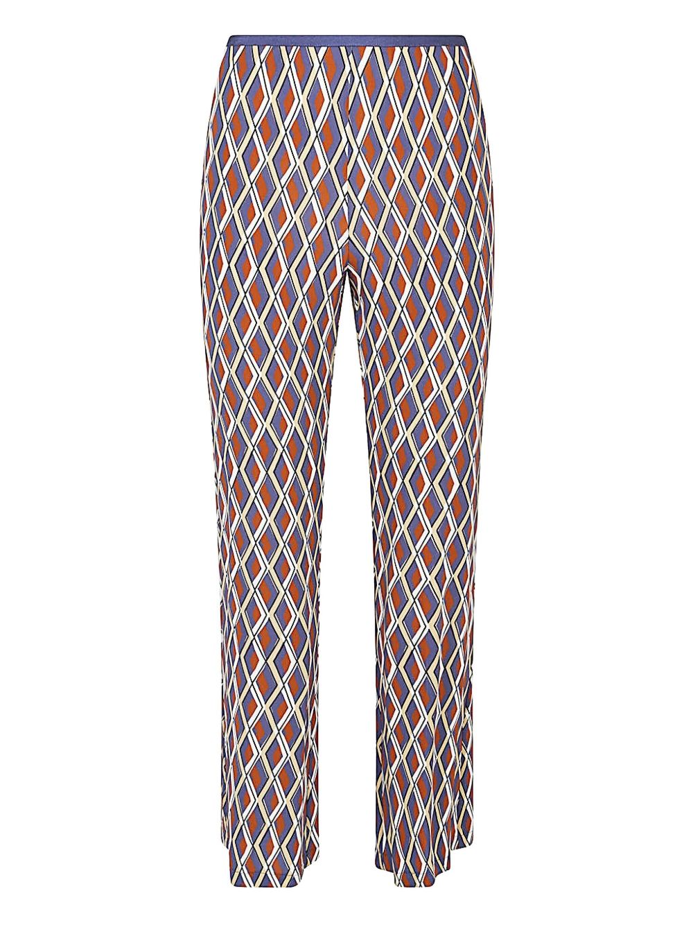 Siyu Trousers Bordeaux Viscose Elastane
